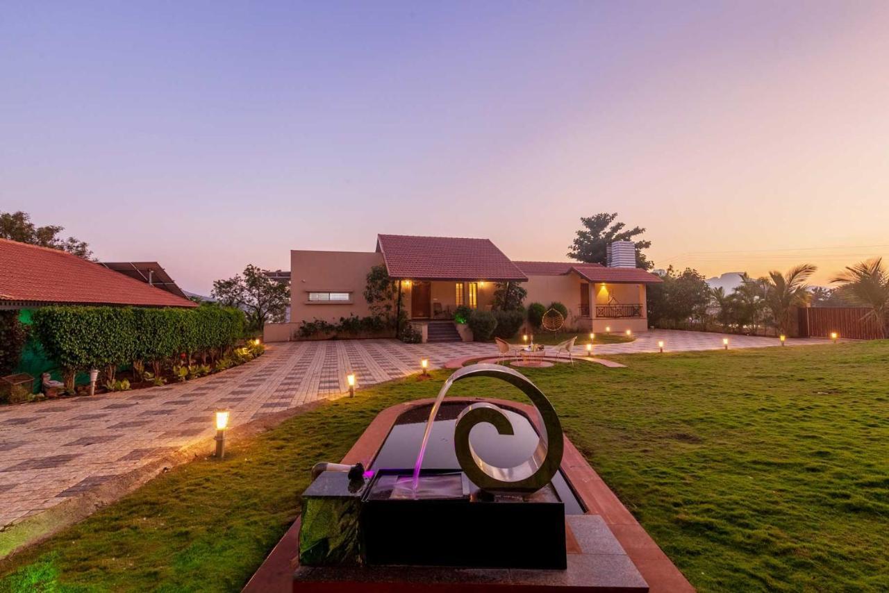 Luna Villa By Stayvista - Lakeside Charm With Terrace, Lush Lawn & Modern Decor Nashik Luaran gambar